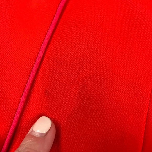 NWT Gianni Bini Bright Red Career Pencil Skirt - Picture 2 of 6